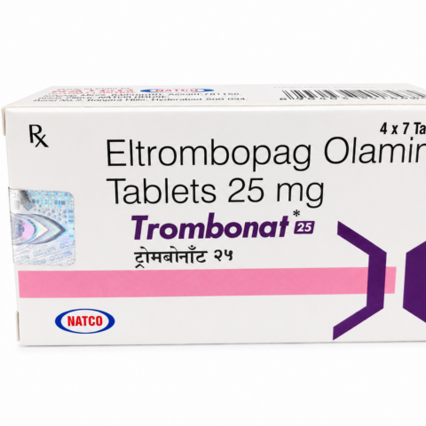 Trombonat 25mg Tablet (Eltrombopag)