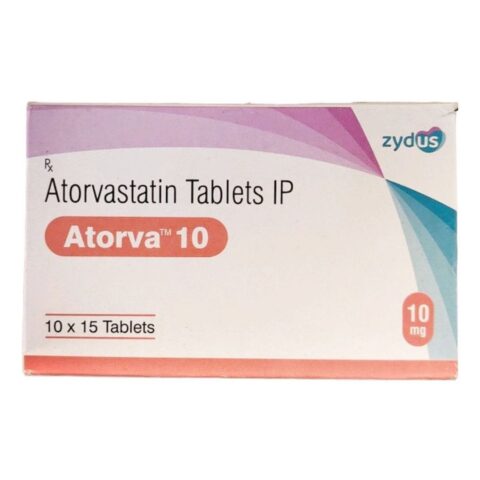 Atorva 10mg Tablet (Atorvastatin )