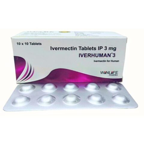 Iverhuman 3mg Tablets (Ivermectin )