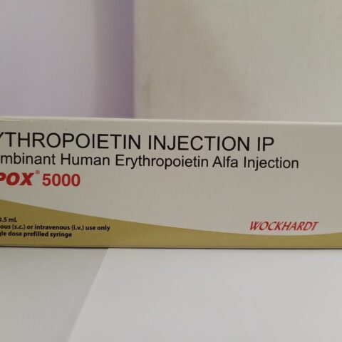 Wepox 5000IU Injection (Recombinant Human Erythropoietin Alfa)