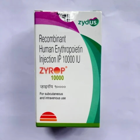 Zyrop 10000 Injection (Recombinant Human Erythropoietin Alfa)