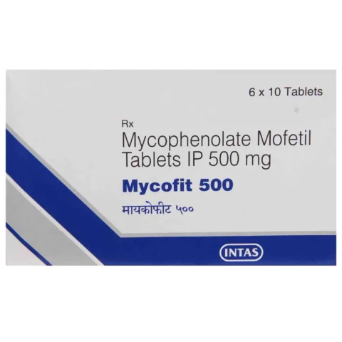 Mycofit 500 Tablet (Mycophenolate mofetil)