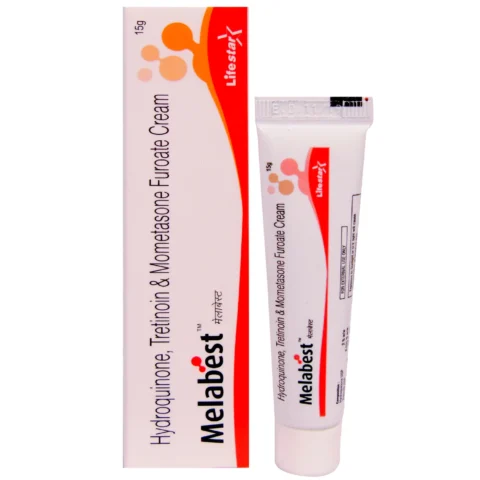 Melabest Cream (Hydroquinone+Mometasone+Tretinoin)