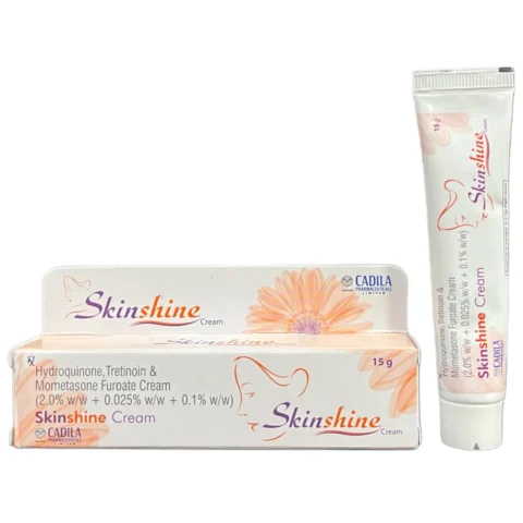 Skinshine Cream (Hydroquinone+Mometasone+Tretinoin)