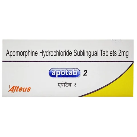 Apotab 2 Sublingual tablet (Apomorphine)