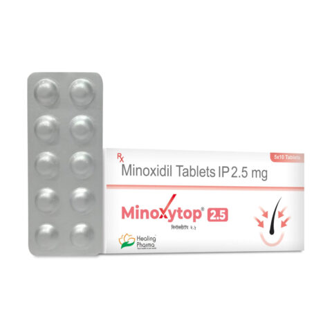 Minoxytop 2.5mg Tablet (Minoxidil)