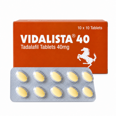 Vidalista 40 Tablet (Tadalafil)