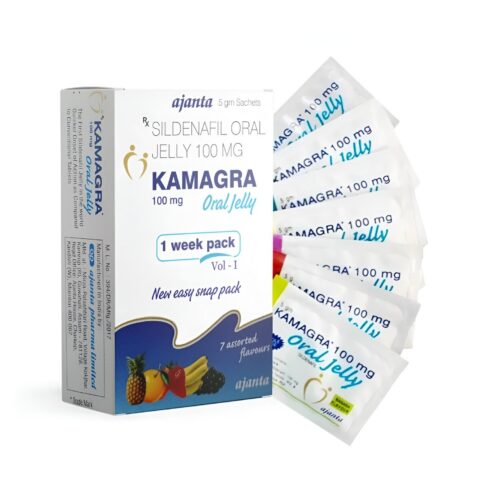 Kamagra 100mg Oral Jelly (Sildenafil)