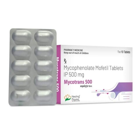 Mycotrans 500mg Tablet (Mycophenolate mofetil)